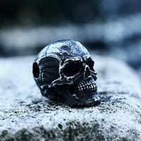 Металлические бусины-черепа#1