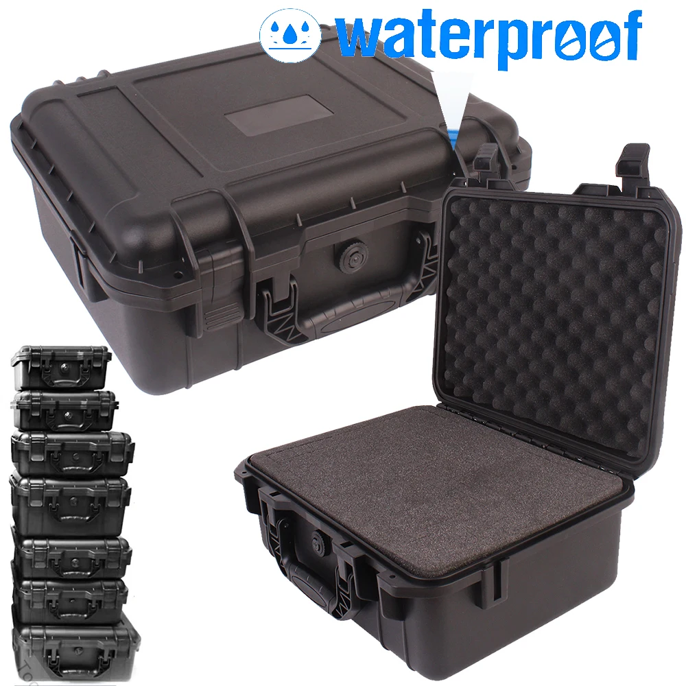 

Safety Organizer Tool Hardware Storage Instrument Waterproof Equipment Tool With Case Box Seal Protector Box Sponge