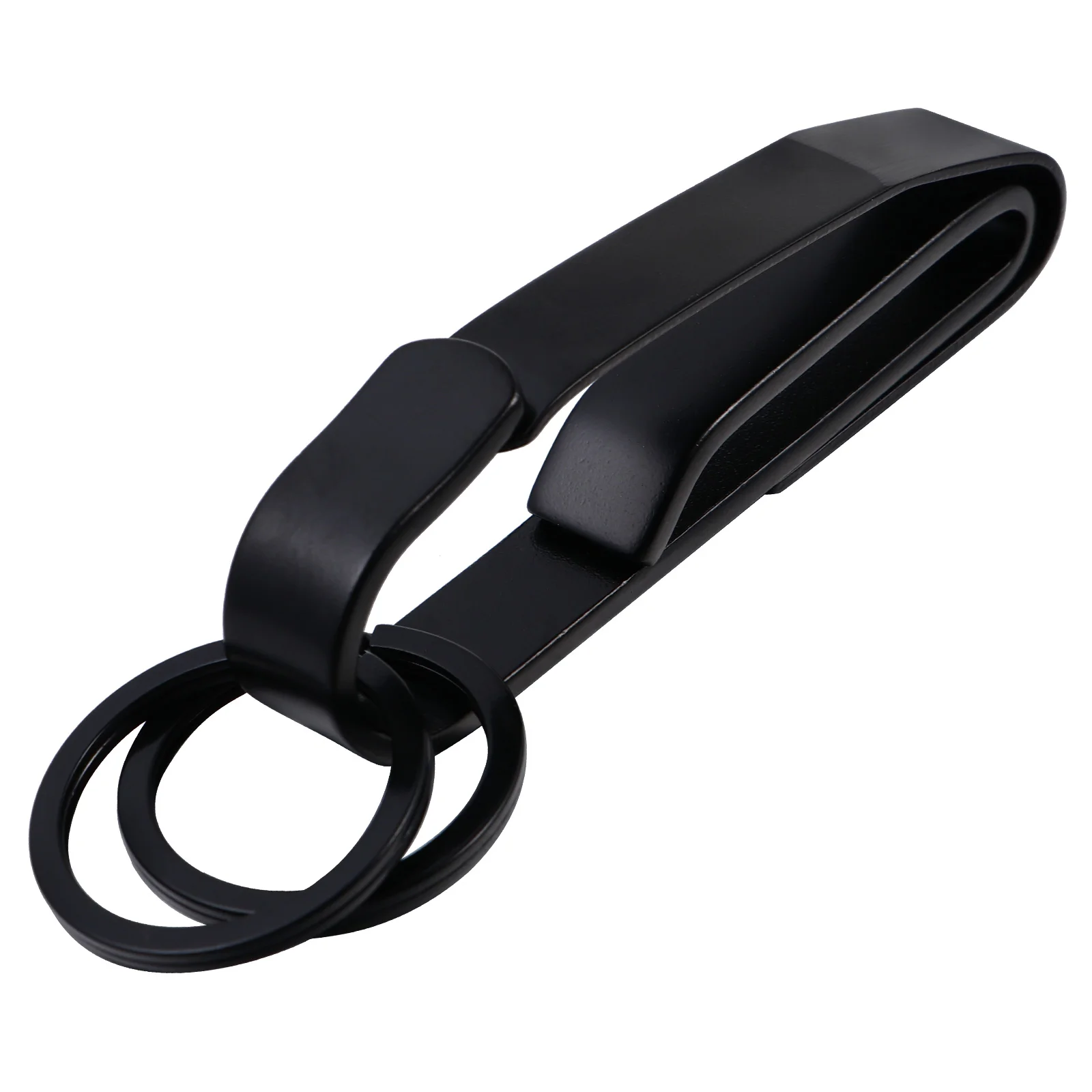 

Key Chain Belt Buckle Holder Practical Keychain Convenient Waist Ring Clip Stainless Steel Durable
