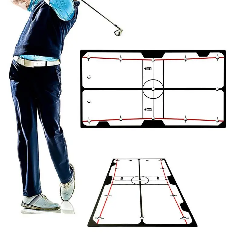 

Golf Swing Training Aid Golf Swing Training Aids Golf Putting Alignment Mirror With Putting Cup Combo Putting Trainers For