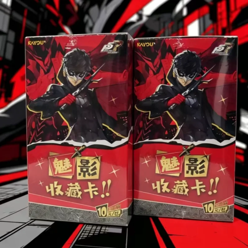 Фото Коллекционные карточки Kayou Persona 5 The Royal Phantom, первая серия, официальные оригинальные игровые карточки для взрослых коллекционеров №3