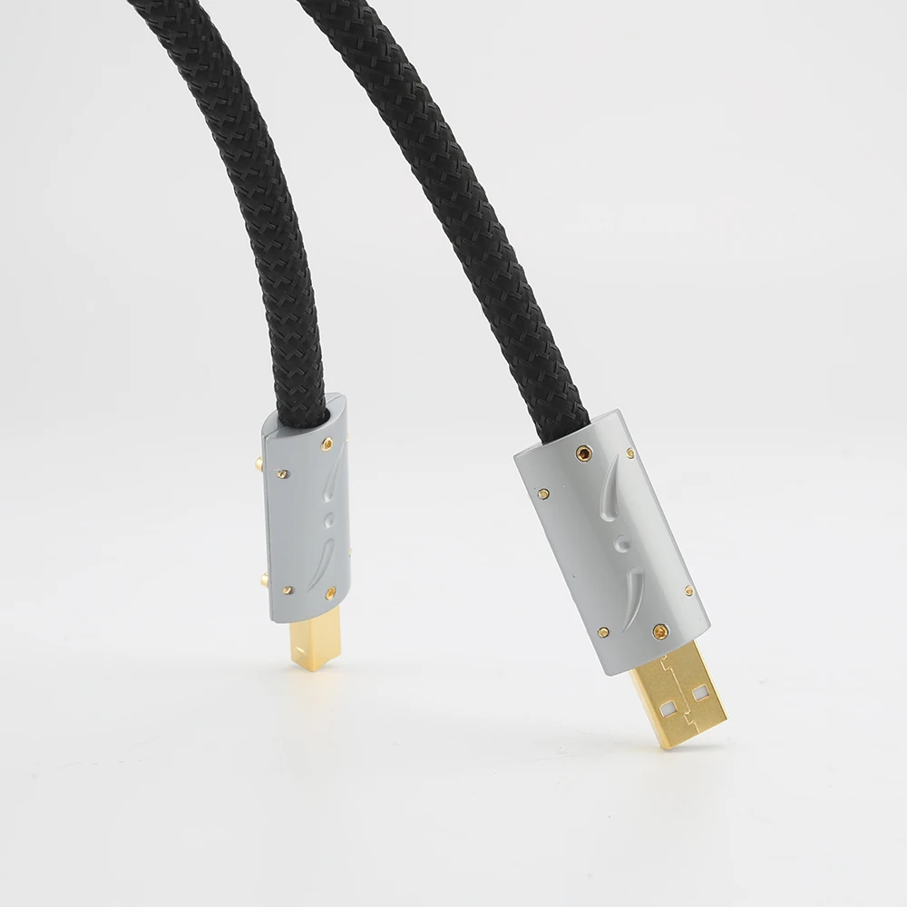 Best Viviborg USBオーディオケーブル,A B dac,金メッキ,dac,dac,dac,dac,印刷機,データケーブル用のHi endコネクタ