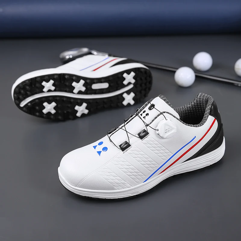 Professional Golf Shoes Men's Grass Comfortable Golf Shoes Outdoor Fitness Golf Walking Shoes Non Slip Sports Shoes