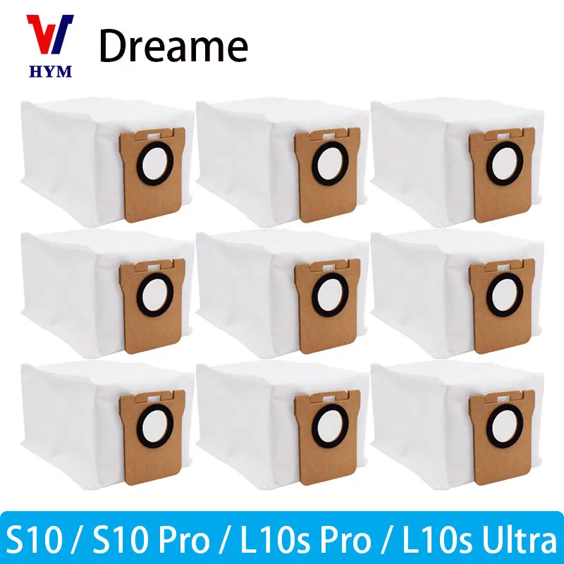 Sacchetto Della Polvere Dreame L10S Ultra Robot X10 + Dreame S10 Pro Parti Dell'Aspirapolvere Sacchetto Sporco Spazzola Principale Straccio Mop Access