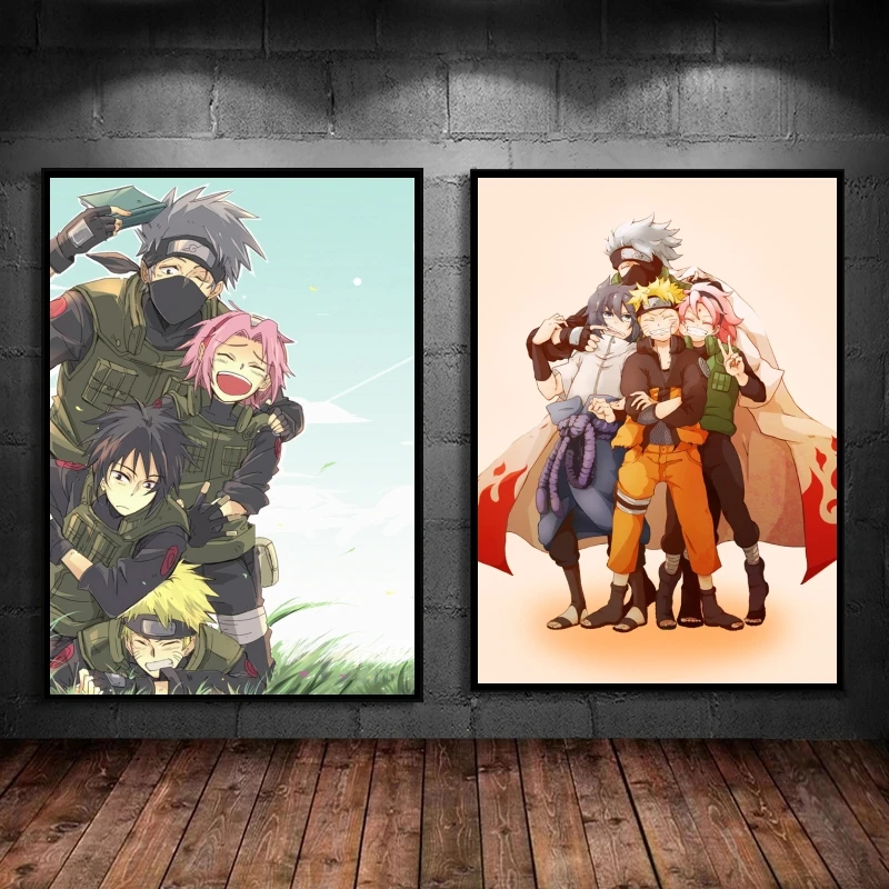 

Print On Canvas Naruto Character Modern Living Room Gift Art Comics Pictures Children's Bedroom Decor Decor Gifts