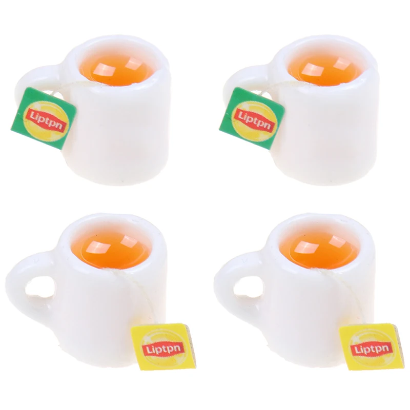 

2 шт./партия, миниатюрная кофейная чашка для кукольного домика