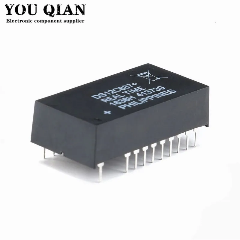 5 шт. новый оригинальный DS12C887 + цепь часов/часы/таймер DIP-18 импорт чипа часов чипы в