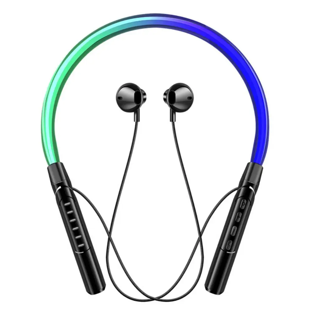 

Gaming Tws Gaming Earbuds Stereo Bluetooth Earphone Neck-mounted Power Display Wireless Headset Sports Headphones Neck Hanging