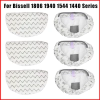 washable steam mop cloth cleaning pads compatible for bissell powerfresh 1806 1940 1544 1440 replacement cleaner wipes parts