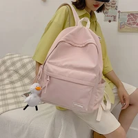 fashion all match backpack small fresh and lovely ladies 2022 new japanese casual junior high school student medium backpack