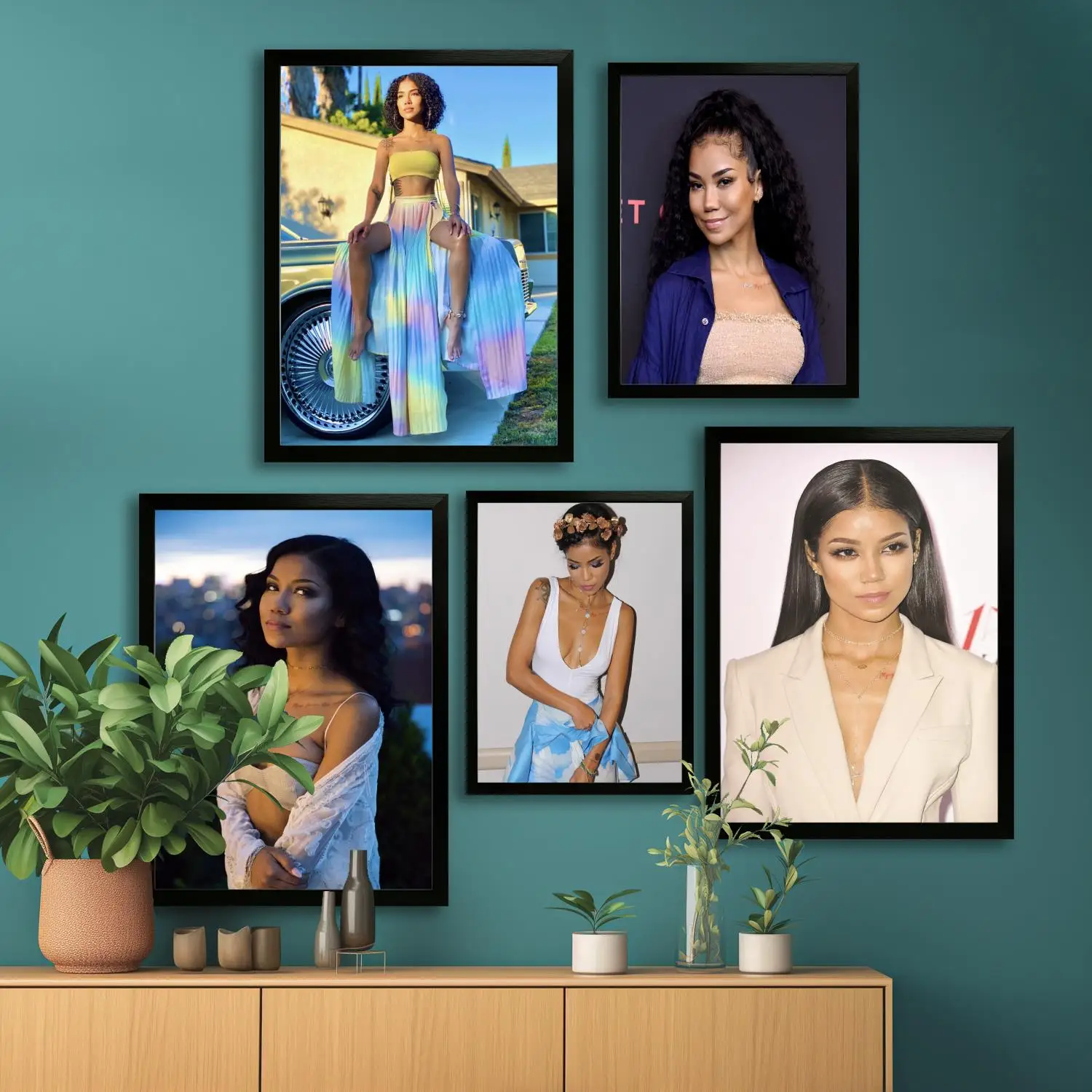 jhene aiko chilombo Печать на холсте