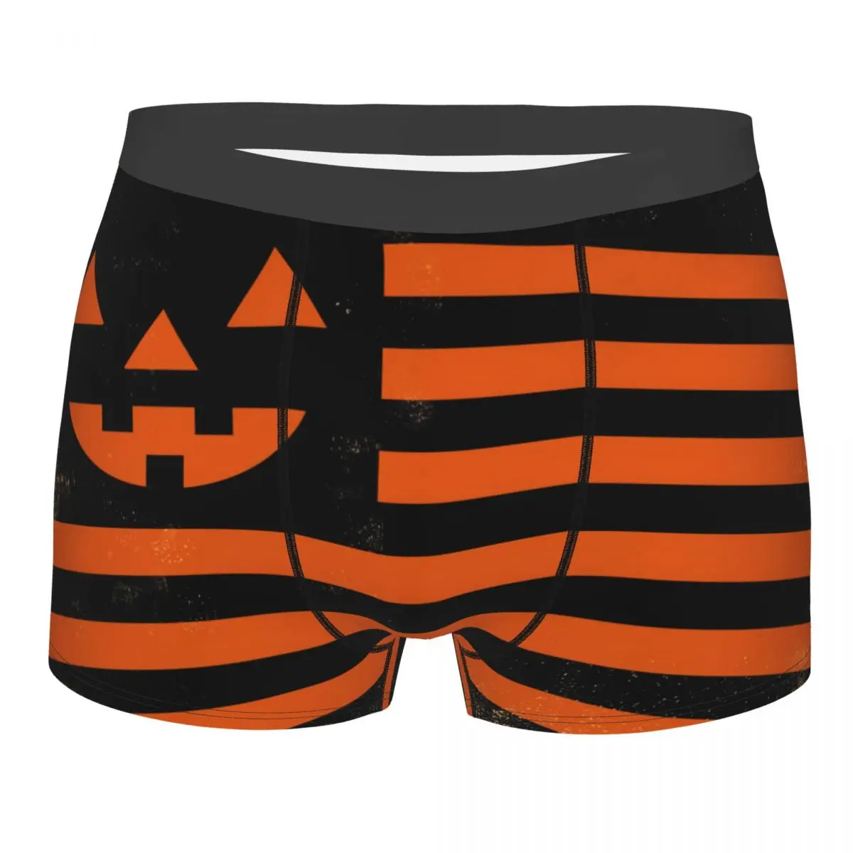 

Happy Halloween Trick Or Treat Underpants Breathable Panties Shorts Boxer Briefs Man Underwear Ventilate