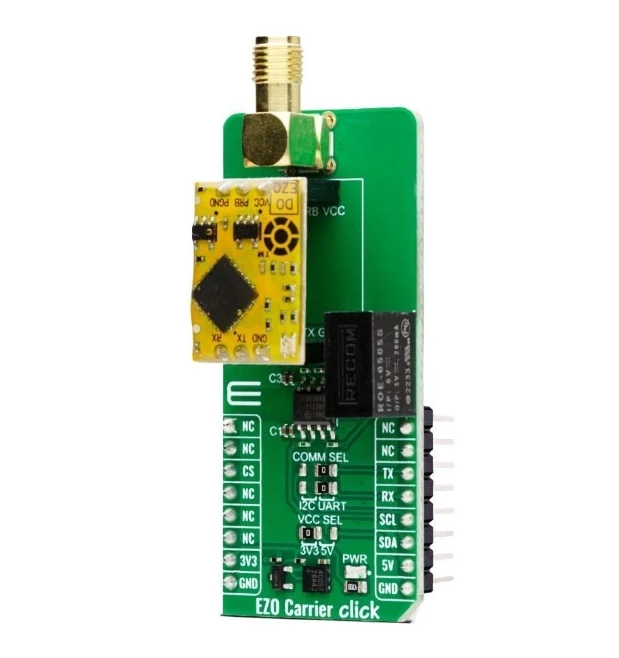 MIKROE-6010 EZO Carrier Click — инструменты разработки многофункциональных датчиков