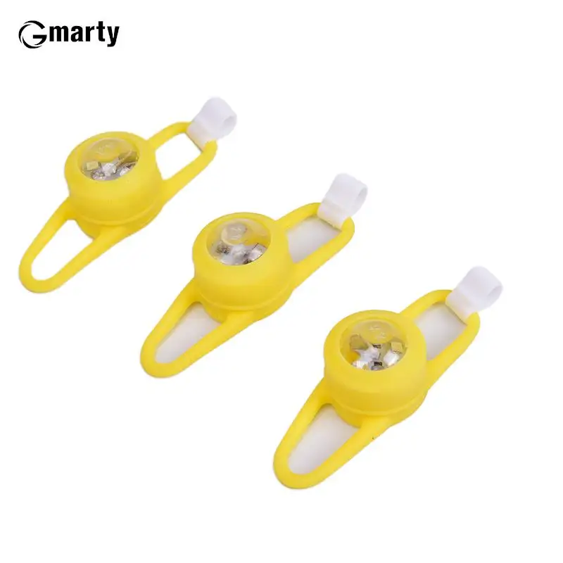 Small Yellow Led Ring Lights Bicycle Bell Road Bike Accessor