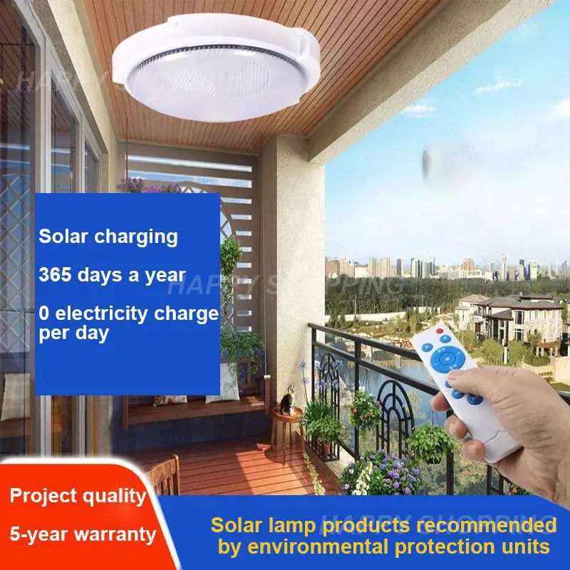 

Лампа на солнечной энергии с дистанционным управлением, светодиодная лампа для спальни, коридора, гостиной, водонепроницаемая, оптовая продажа 2023, горячая распродажа