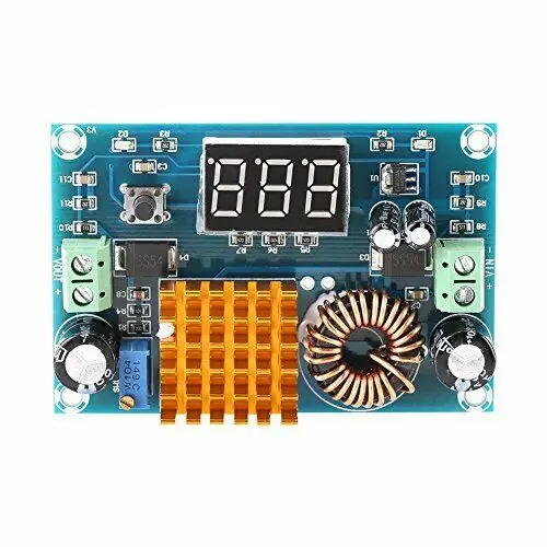 Цифровой бустерный модуль XH-M411 DC-DC бустер высокой мощности 5-45 В выход 5 А