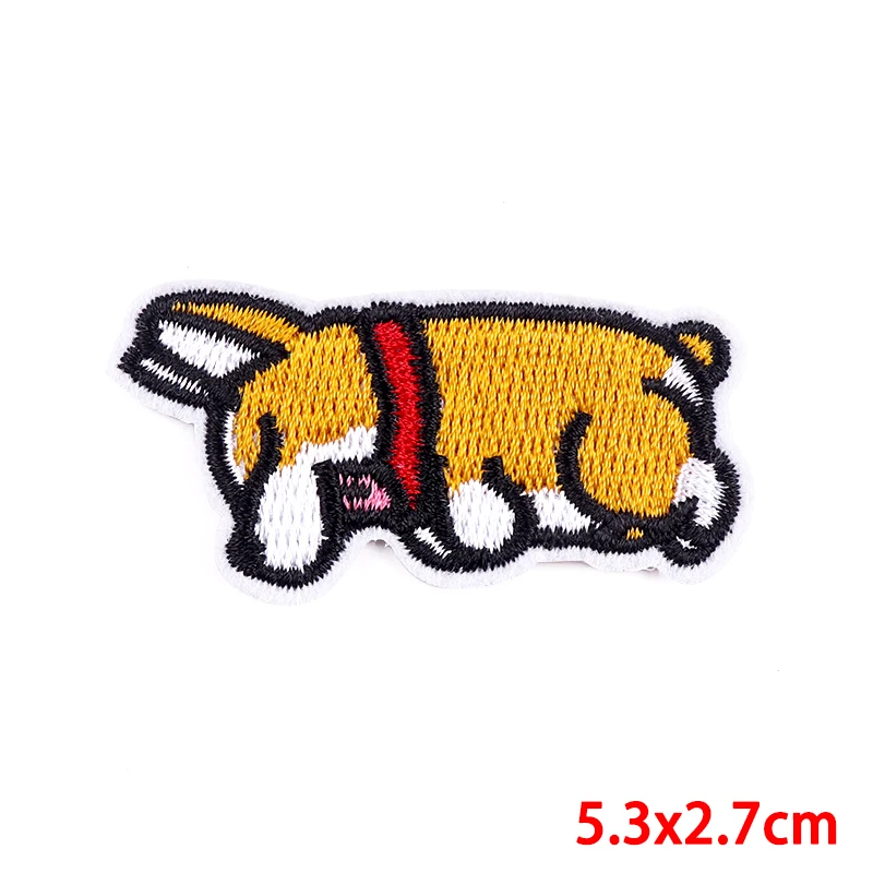 10PCS/Lots Wholesale Cartoon Iron On Patches Clothes Ainmal Embroidered For Clothing Stickers Cat Applique DIY Badges - купить по