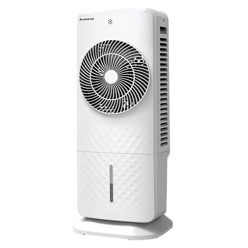 

Portable indoor air cooler evaporator with ice box