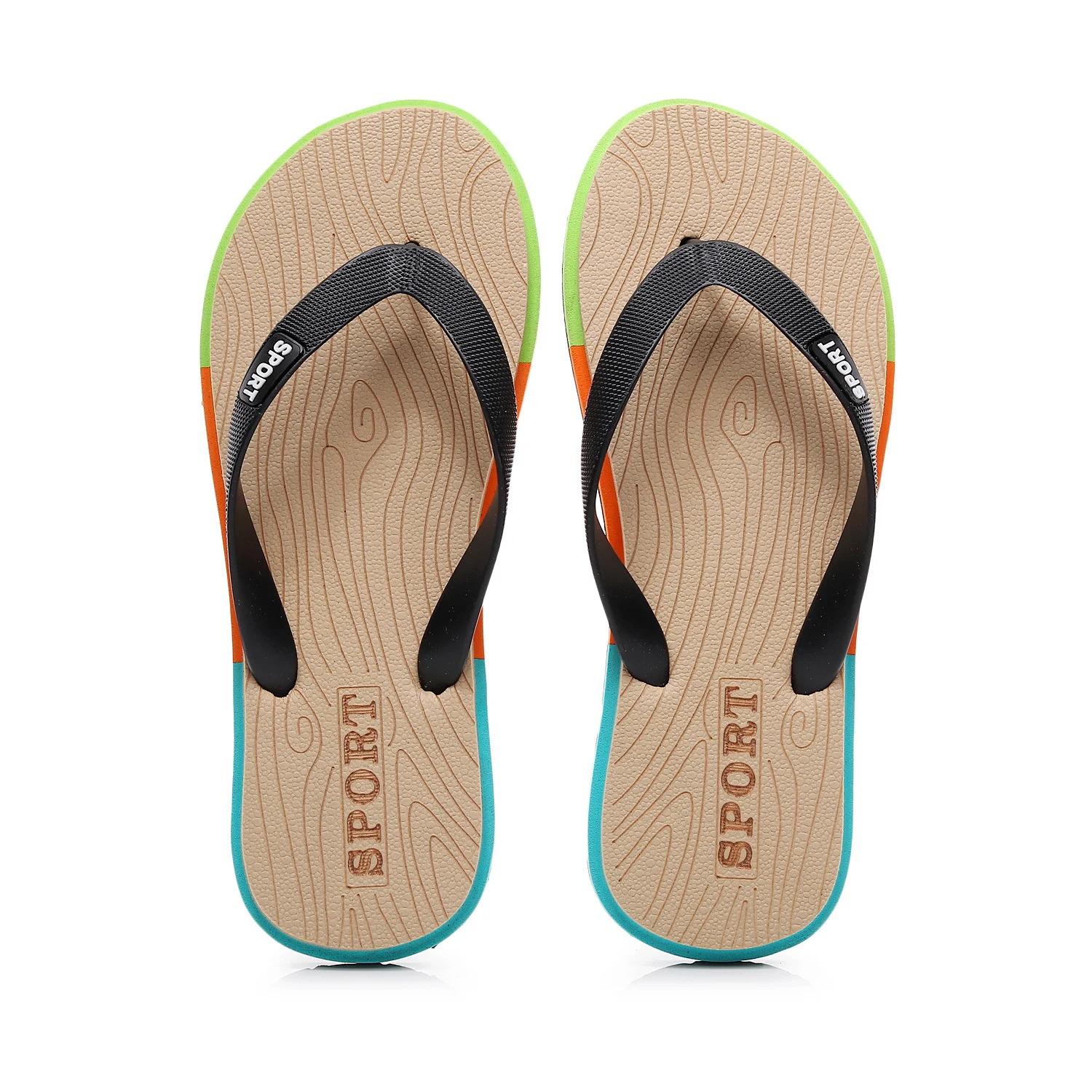 Fashion Summer Rubber Sandals Flip Flops Women Men Leopard Slippers Ladies Shoes Indoor Outdoor Flip-Flops Beach Flat Slides