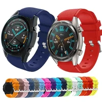 for huawei watch gt 2 46mm smart watch strap replace wristband 22mm silicone bracelet for huawei watch gt 46 42mm active