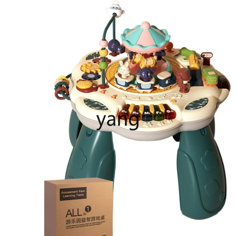 LMM детский игровой стол для раннего развития обучающий многофункциональный