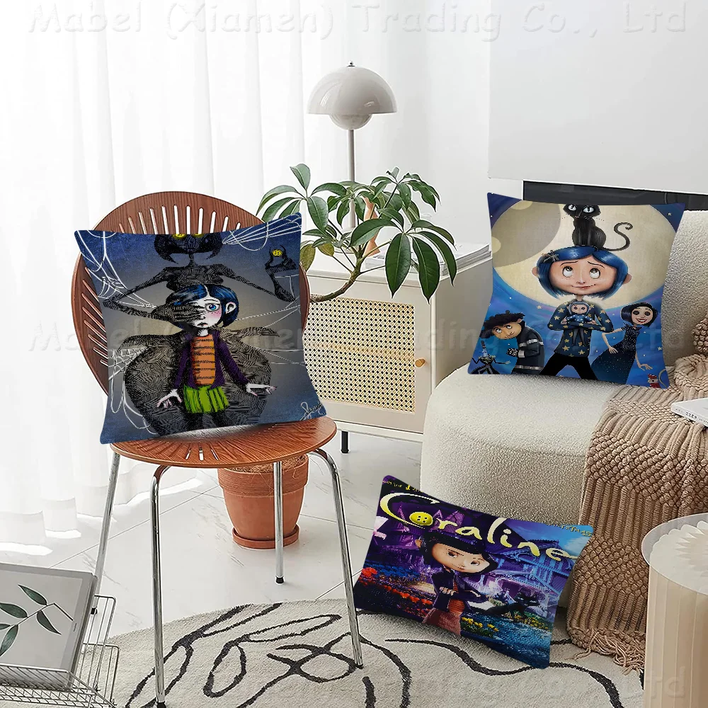 Аниме фильм C-Coraline подушка подарок украшение для дома и офиса спальня диван