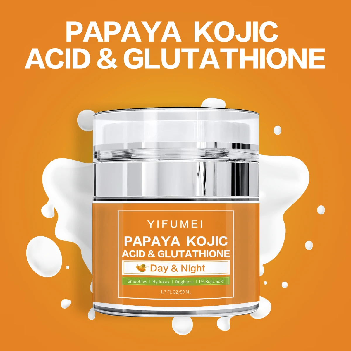 Осветляющая кожа, папайя, органический отбеливающий, увлажняющий, против веснушек, против морщин, дневной и ночной крем для лица с лапой (art.: 3920d390856a5) - 3920d390856a5