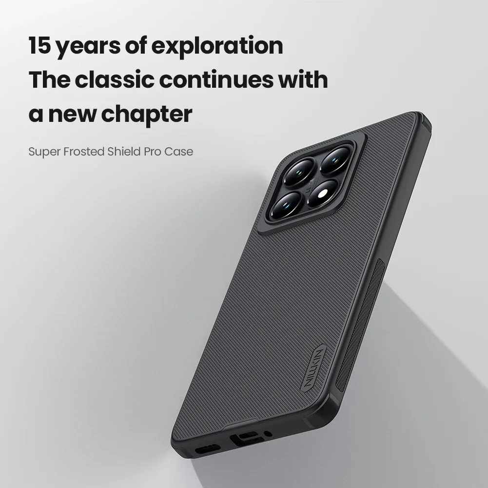 Фото Для Xiaomi Mi 14T PRO Mi14T 14 T Чехол Оригинальный NILLKIN Super Frosted Shield Shell Задняя крышка для Xiaomi Mi 14T PRO Funda Чехлы №4