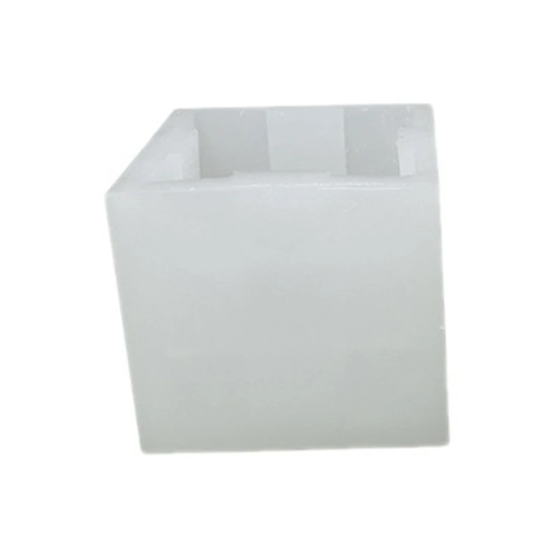 Кубическая силиконовая форма для свечей расплавленный воск полимерные проекты