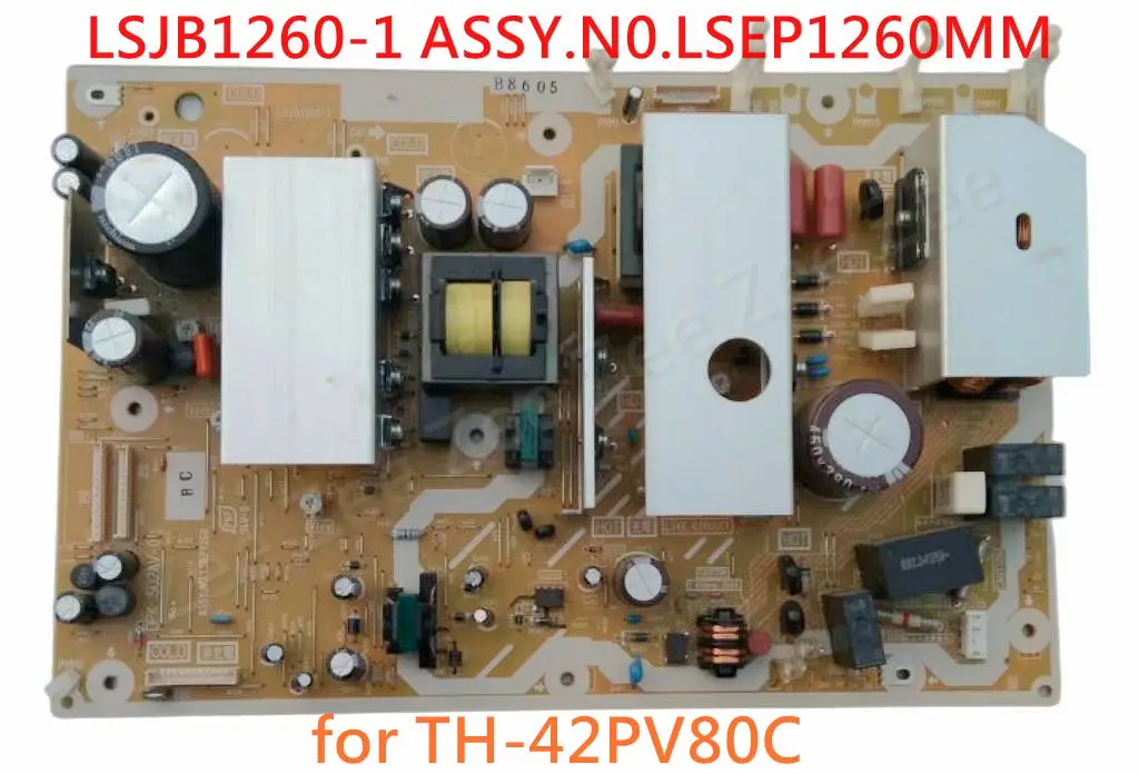

Good working for TH-42PV80C original power board LSJB1260-1 ASSY.N0.LSEP1260MM（100%test before shipment)
