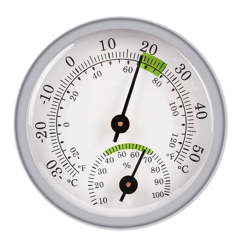 

Термометр-Гигрометр указательного типа для использования в помещении и на улице, измеритель температуры и влажности, настенный мини-Термом...