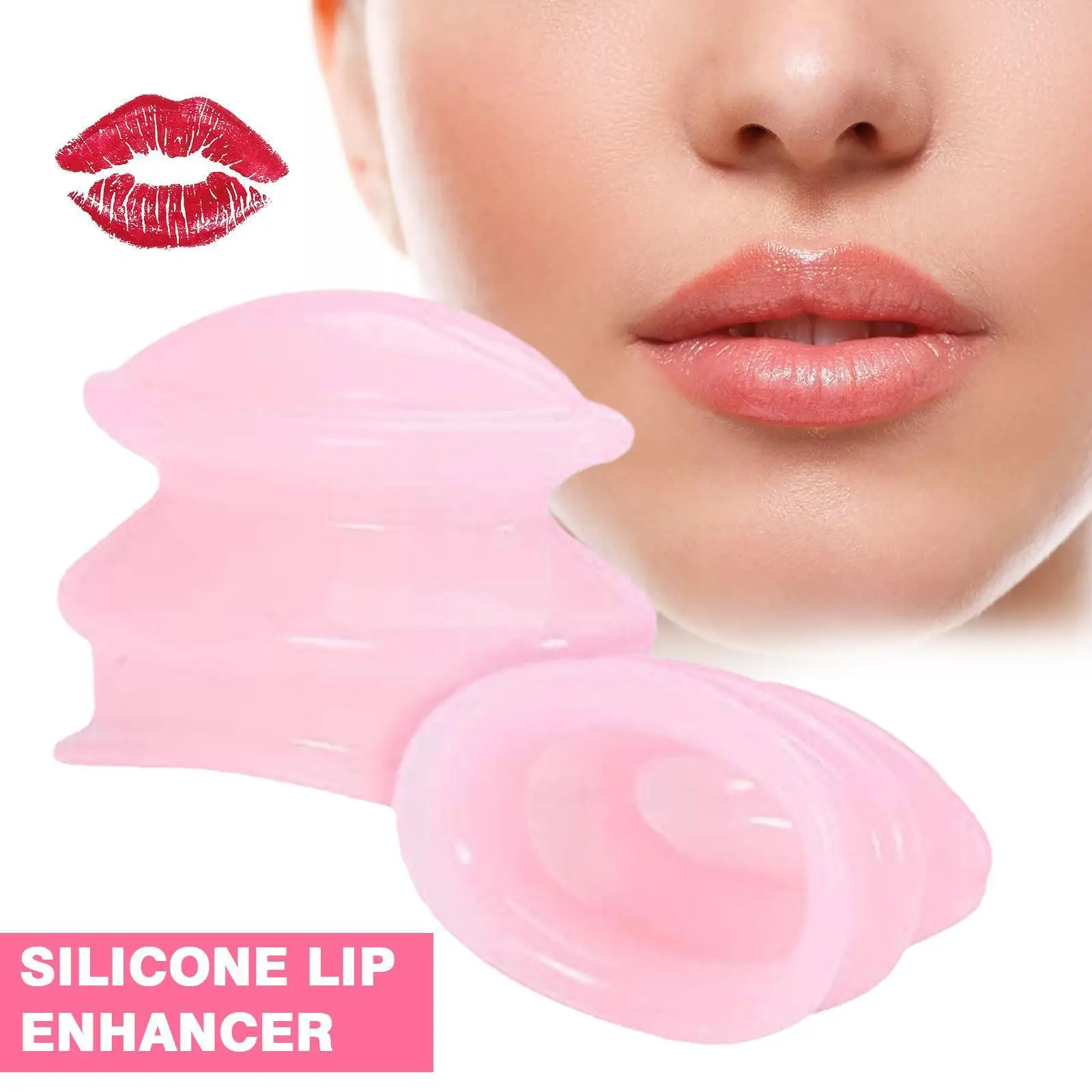 

Women Silicone Sexy Full Lip Plumper Lip Enhancer Device Sale Hot Cupping Lipstick Lips Tool Cups Plump Increase Nipple Lip V2B0