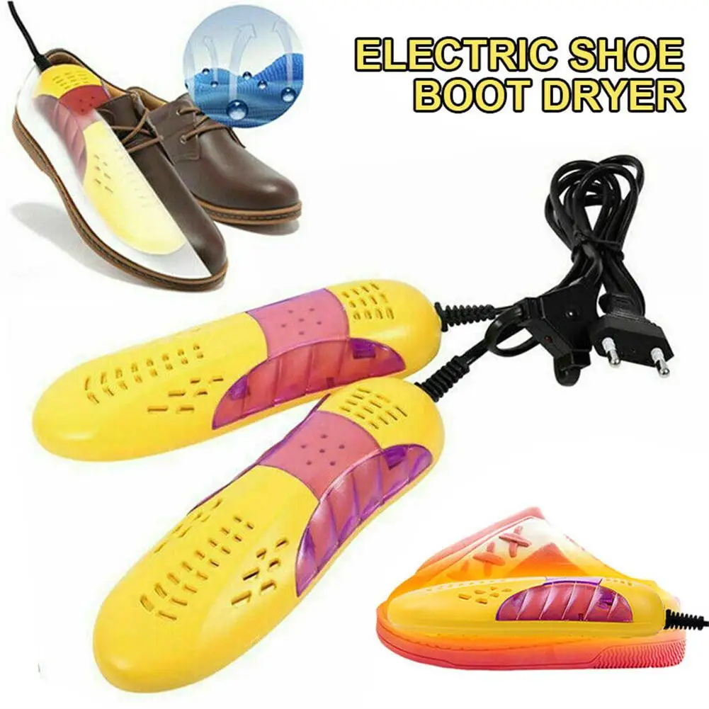 

[ NEW ARRIVALS ] 12w 1 Pair Shoe Dryer Portable Energy Saving Fast Heating Foot Protector Odor Deodorant Dehumidify Device