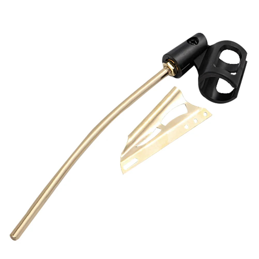 

1 Set Portable Microphone ABS Holder Sax Clip Microphone Lifter for Fixation