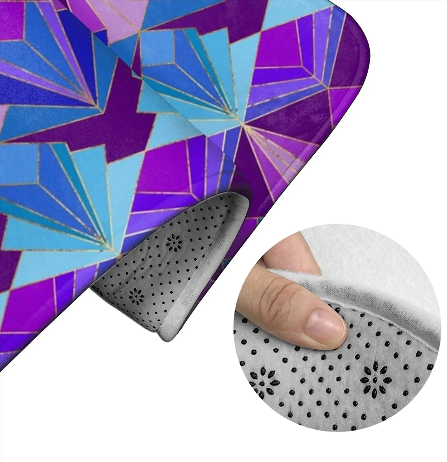 

Peacock Art Deco Bathroom Mat Sets 3 Piece Set Rugs Memory Foam Mat Set Toilet Seat Cover Bath Mat Lid cover