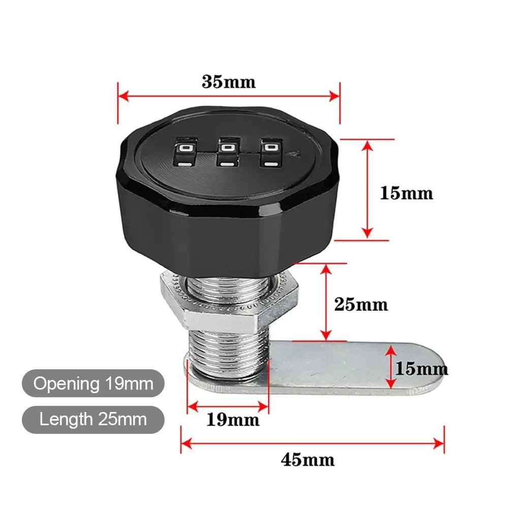 

Цифровые замки из цинкового сплава 3 шт.