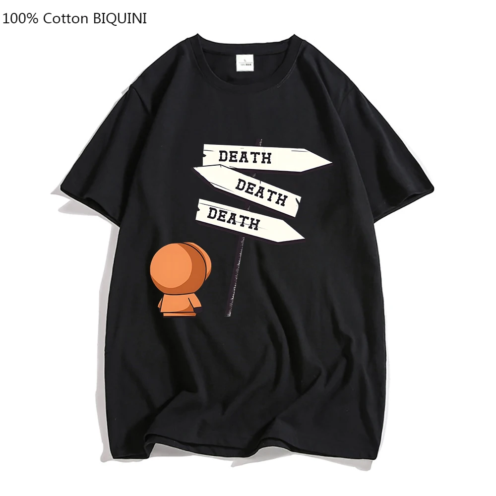 S-South Park T-shirt Kawaii Crimson Dawn Cartoon Print Thirty Men/Women Unisex Couple Streetwear for Boys Summer Cotton Fashion