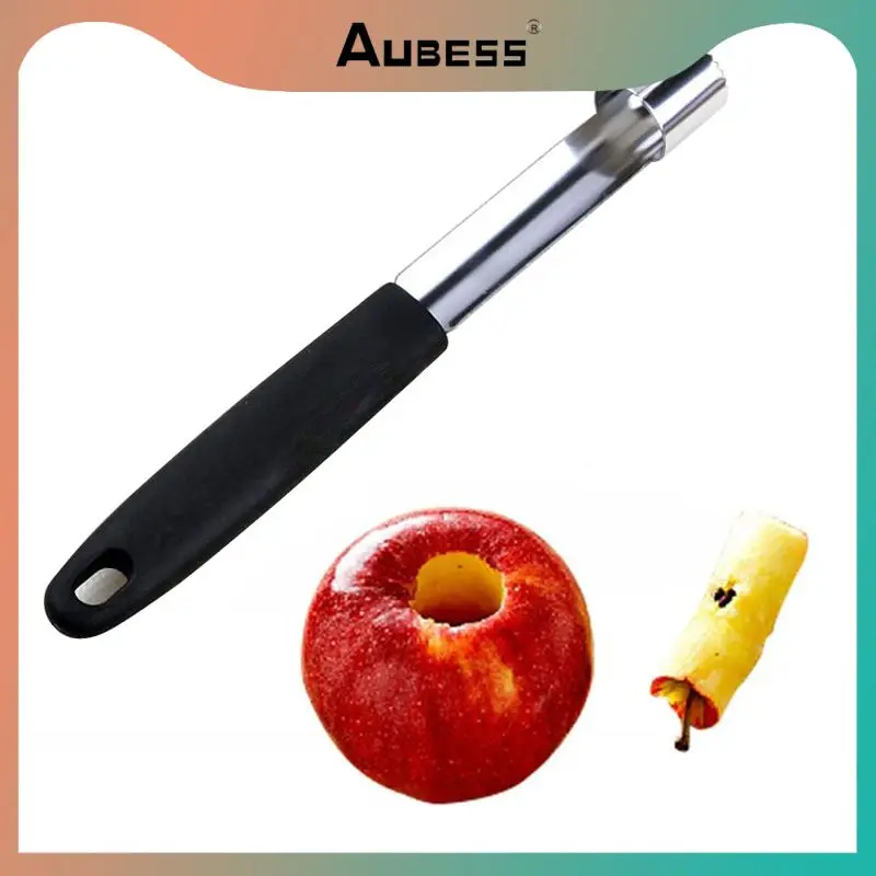 

Apple Corer Stainless Steel 1pcs Core Remove Pit Cutter Seeder Slicer Pear Fruit Vegetable Tools Red Dates Corers Denuclearizer