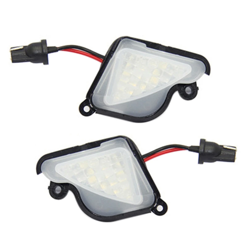 

2X 6000K Canbus Led Under Side Mirror Puddle Light for Skoda Octavia Mk3 Mk2 5E 2012-2019 Superb 2 Ii 1Z Phase 2008-2019