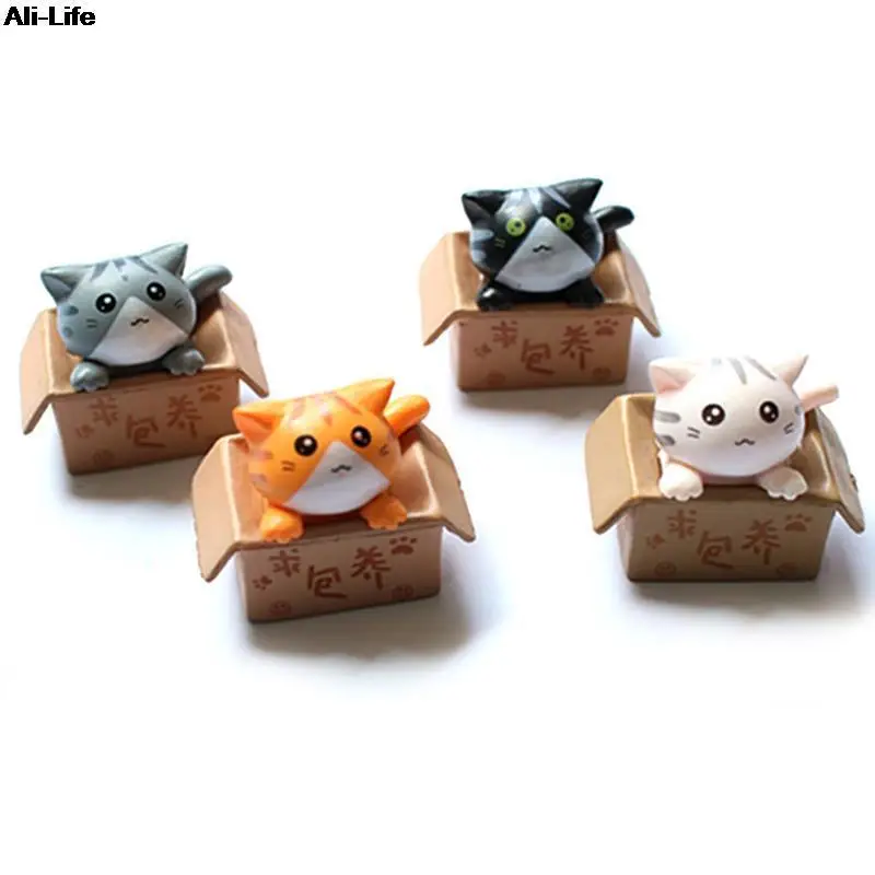 

4 шт./набор, мини-Статуэтка для детской комнаты