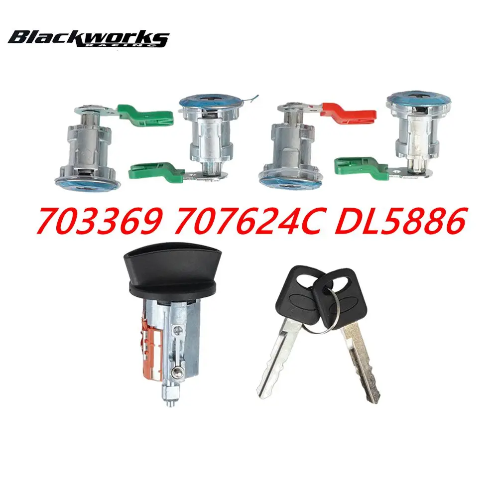 

703369 707624C DL5886 Ignition Cylinder Door Lock For Mazda 597638 LC6177 1997-2020 Ford Ranger Econoline Van E150 E250 E350
