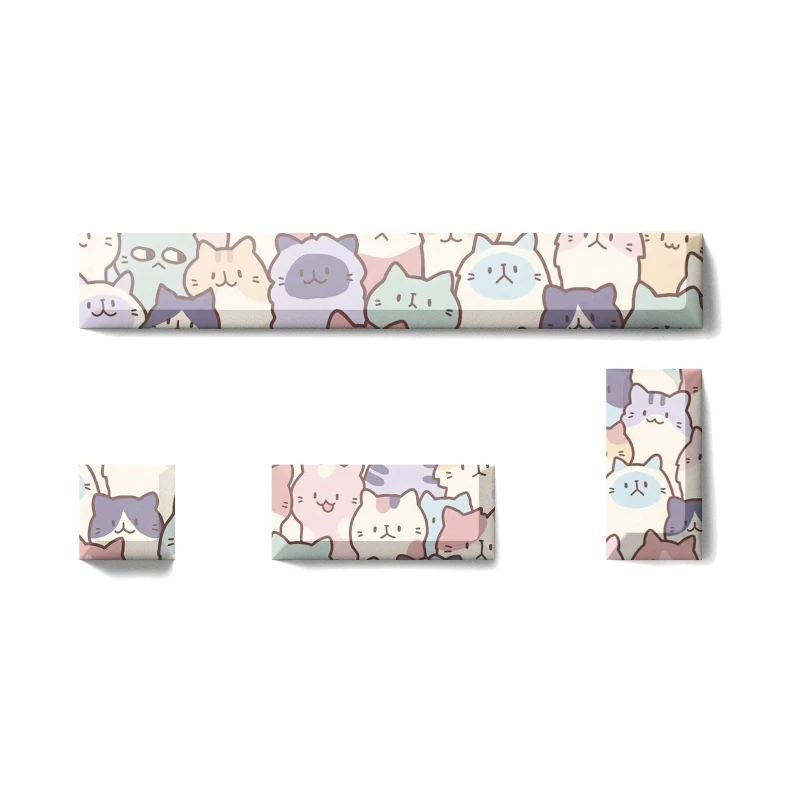 

Space ESC Enter Keys Keycaps Dye Sublimation Personalized PBT Keycap DIY for Mechanical Keyboard Keycap 4 Keycaps Cute