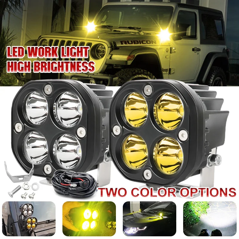 

HAOLIDE 20000LM Led Light Bar/Work Light Spotlight Truck SUV ATV 12V 24V 4x4 Offroad Auto Led Headlamp Fog Driving Work Light