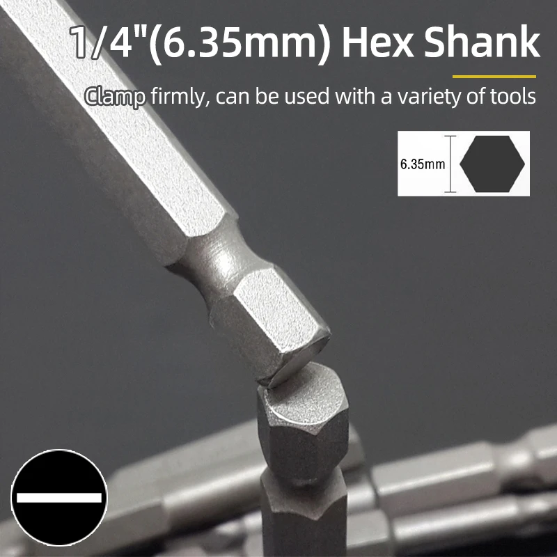 Набор насадок для отвертки 100-2 0 мм 6 0-1/4