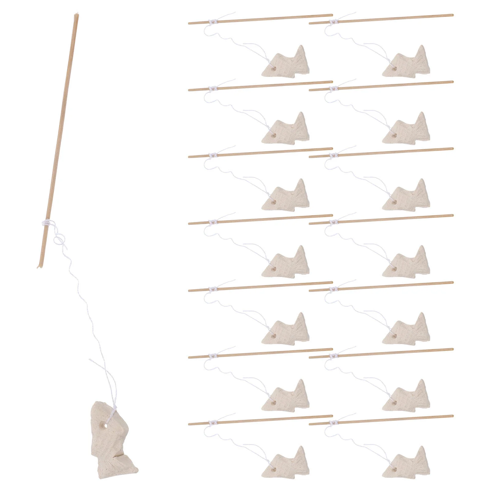 

Tool House Scene Accessories Miniature Fishing Rod Simulation Models Ornament