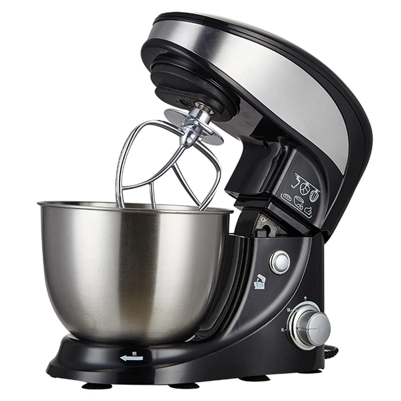 

ZZUOM 4L, 1000W Egg Beater Electric Home Baking Automatic Cream Egg Beater And Noodle Machine Milk Cap Machine SC-237 EU Plug