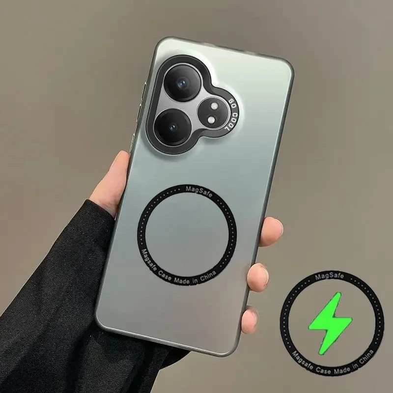 For Funda Xiaomi 14T Pro redmi burbo 3 poco m6 x6 F6 Phone Case Magnetic Shockproof Magsafe