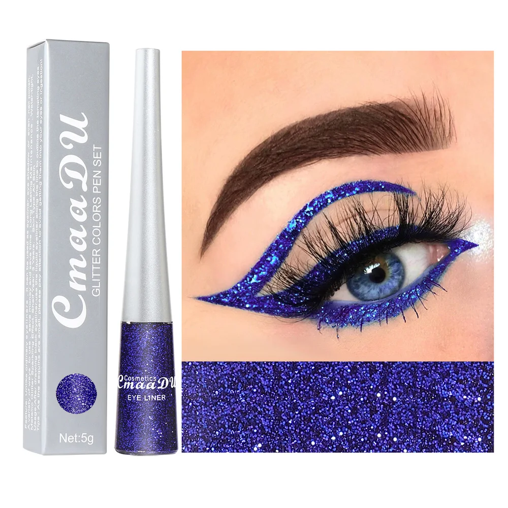 

Жидкая подводка для глаз, карандаш, водостойкая цветная подводка для глаз, ручка, неоновая цветная подводка для глаз, яркая подводка для гла...