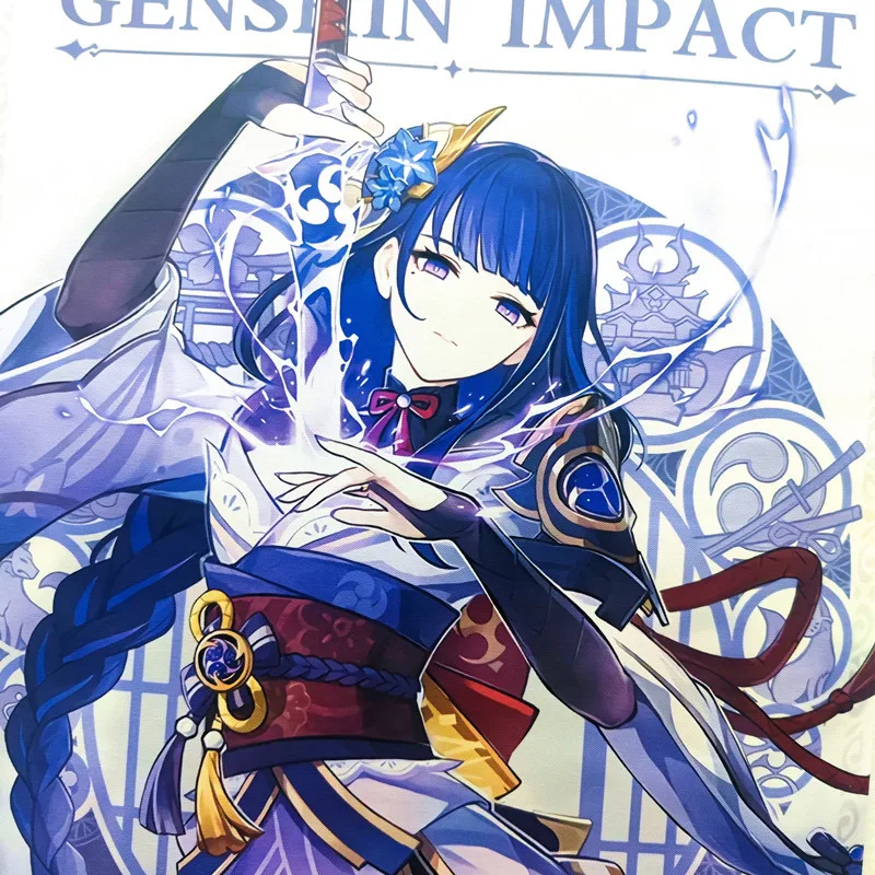Настенный постер Genshin Impact Kaeya Yae Miko Kazuha Xiao