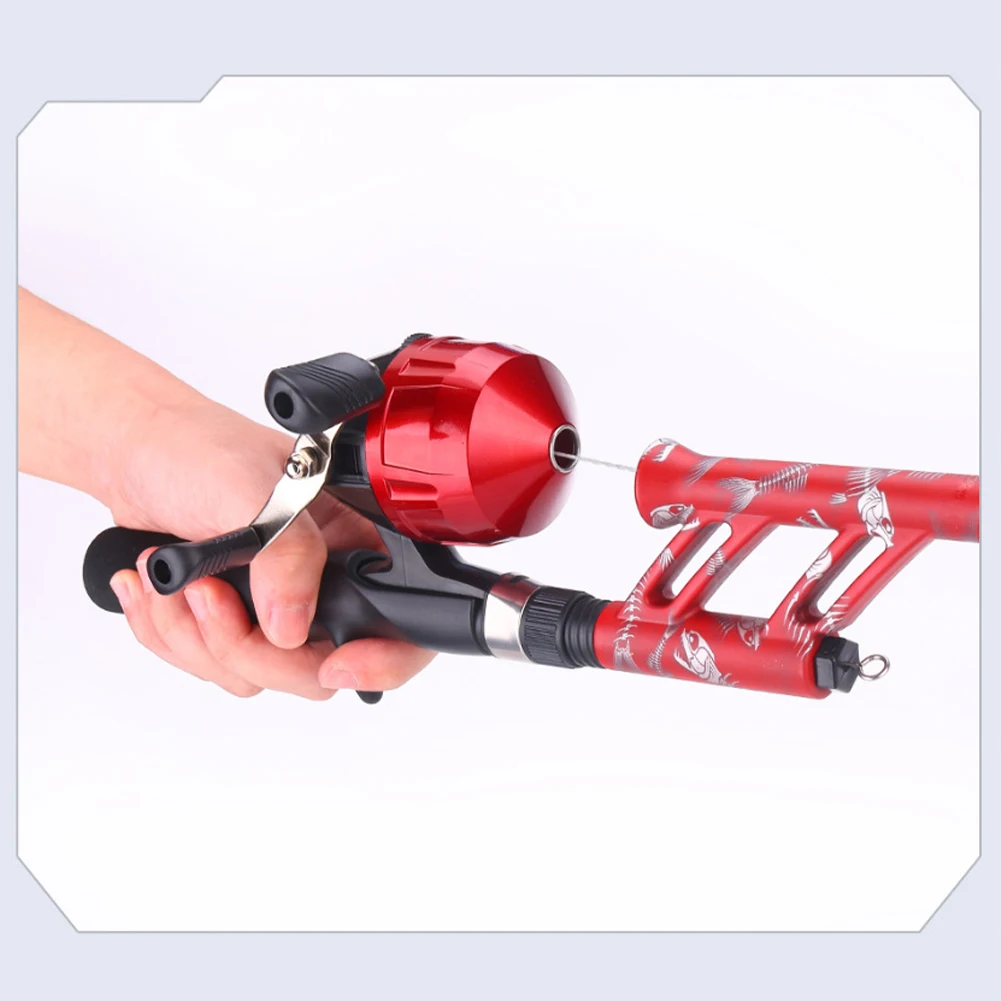 Телескопическая удочка и катушка 6-секционная Удочка с передаточным числом 3 0: 1